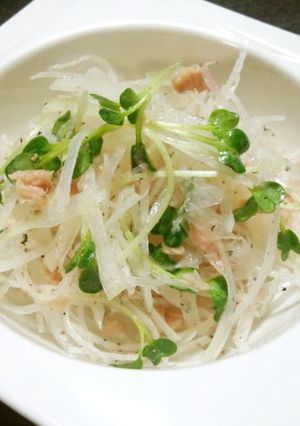 超簡単♬シンプル★大根サラダ-レシピのメイン写真