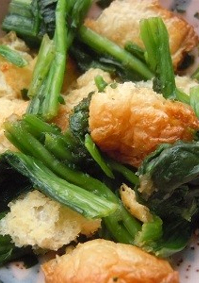 お弁当用♪ほうれん草と油揚げの和え物-レシピのメイン写真