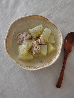 鶏と瓜の鶏ガラスープ煮-レシピのメイン写真