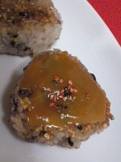 子どもが喜ぶ雑穀米の焼きおにぎり-レシピのメイン写真