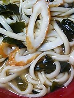 簡単かけうどん~(⌒‐⌒)-レシピのメイン写真