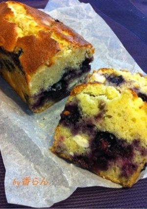 フレッシュブルーベリーたっぷりケーキ-レシピのメイン写真