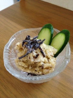 塩昆布で和風ポテトサラダ-レシピのメイン写真