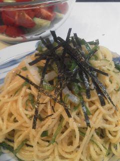 *イカ明太スパゲティ*-レシピのメイン写真