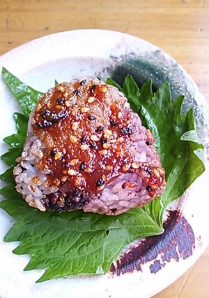 香ばしい十六穀焼おにぎり-レシピのメイン写真