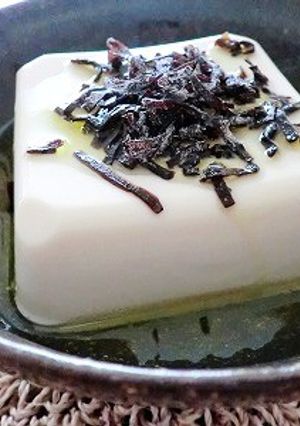 塩昆布とオリーブオイルの冷ややっこ-レシピのメイン写真