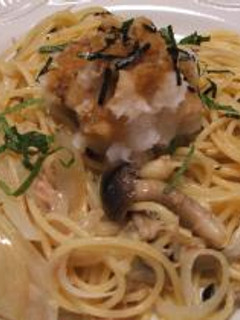きのことツナの和風おろしパスタ-レシピのメイン写真