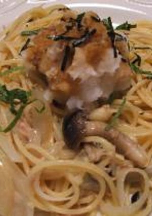 きのことツナの和風おろしパスタ-レシピのメイン写真