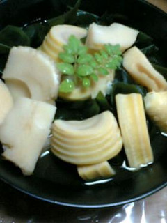 うどんだしで簡単若竹煮-レシピのメイン写真