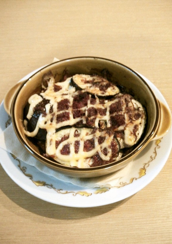 ナスとコンビーフのマヨネーズ焼き-レシピのメイン写真