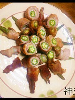 簡単☆オクラの豚肉巻き-レシピのメイン写真