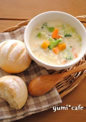 九陽*お野菜たっぷり豆乳スープ*-レシピのメイン写真