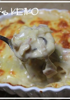 エリンギと長ネギのWチーズグラタン-レシピのメイン写真
