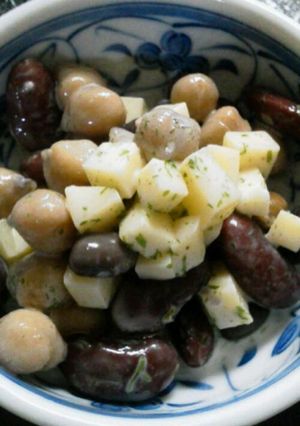 お豆のコロコロサラダ-レシピのメイン写真