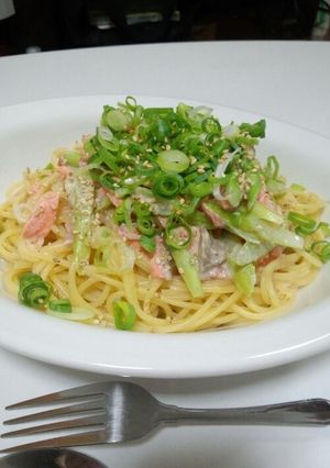 豆乳と味噌の和風クリームパスタ☆-レシピのメイン写真