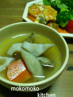 体に優しい根菜スープ!!-レシピのメイン写真
