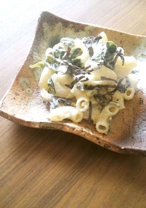 塩昆布で簡単わかめパスタ-レシピのメイン写真