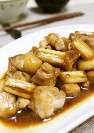 お手軽＊手抜き？！ネギ間の串なし焼き鳥-レシピのメイン写真