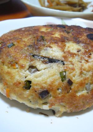 塩昆布で豆腐ハンバーグ-レシピのメイン写真