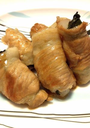 豚肉のしそらっきょう巻き-レシピのメイン写真