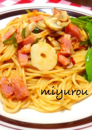 フレッシュトマトたっぷりのペペロンチーノ-レシピのメイン写真