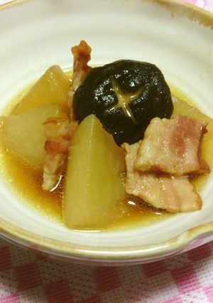 大根とベーコンの炒め煮-レシピのメイン写真