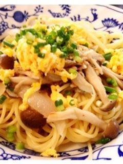 ツナときのこの和風パスタ-レシピのメイン写真
