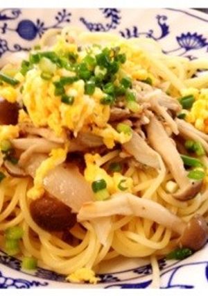 ツナときのこの和風パスタ-レシピのメイン写真