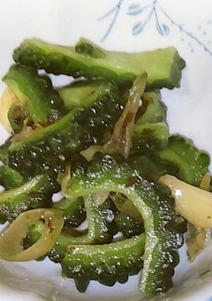 ゴーヤの塩昆布漬け-レシピのメイン写真