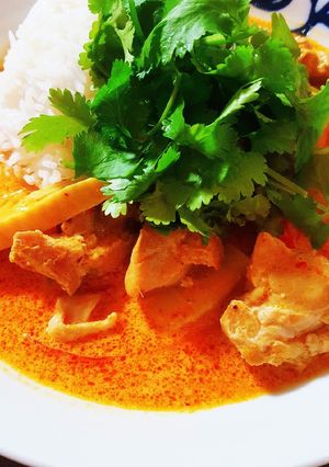 【おうちでタイの味】 本格レッドカレー-レシピのメイン写真