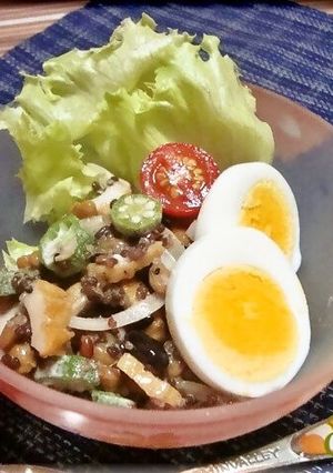 雑穀米のネバネバサラダ♪-レシピのメイン写真