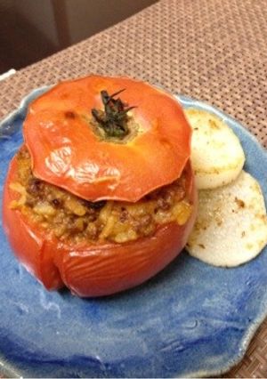 トマトのファルシ-レシピのメイン写真