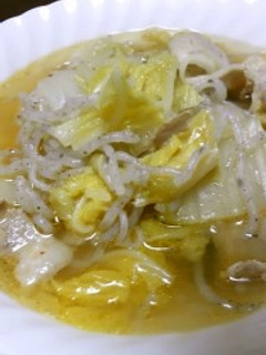白菜と豚バラ肉のキムチスープ-レシピのメイン写真