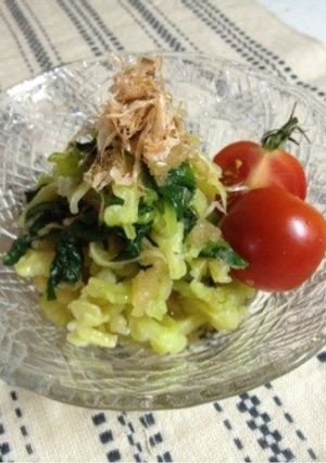ゴーヤとほうれん草のおろし和え-レシピのメイン写真