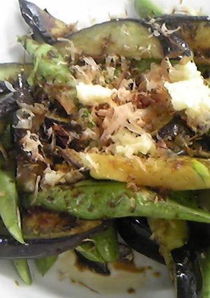 茄子といんげんの炒め物-レシピのメイン写真
