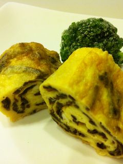塩昆布の入った卵焼き-レシピのメイン写真