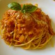 簡単!ベーコンのトマトクリームパスタ