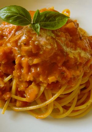 簡単！ベーコンのトマトクリームパスタ-レシピのメイン写真