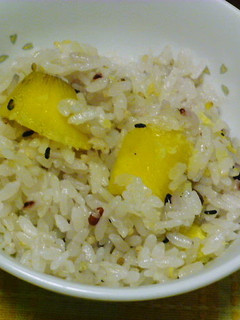 さつま芋入り雑穀ご飯-レシピのメイン写真
