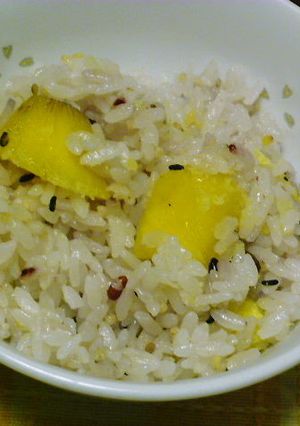 さつま芋入り雑穀ご飯-レシピのメイン写真