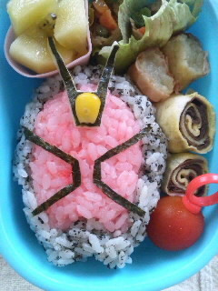 仮面ライダーウィザード*キャラ弁-レシピのメイン写真