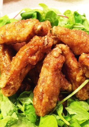 簡単!絶品からあげ♪鶏手羽の甘辛揚げ-レシピのメイン写真