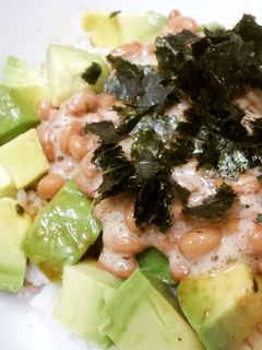 アボカド☆納豆丼-レシピのメイン写真