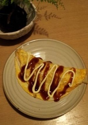 ●無精モン料理●「もやしオムレツ」-レシピのメイン写真