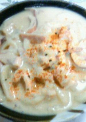 九陽　まろやか豆乳コク味噌うどん☆-レシピのメイン写真