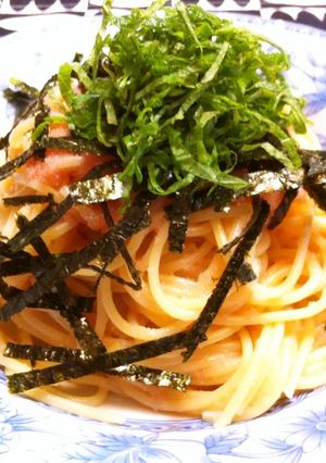 めんつゆで簡単美味しい☆明太子パスタ♫-レシピのメイン写真