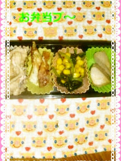 お弁当に豚カルビ塩麹焼き-レシピのメイン写真