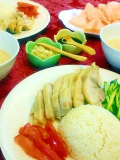 うちの一番人気!シンガポールチキンライス-レシピのメイン写真