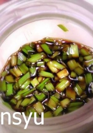 ニラ醤油-レシピのメイン写真