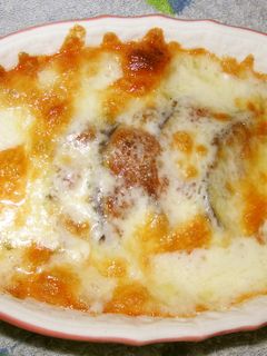 めっけもん♪簡単!秋なすのチーズ焼き★-レシピのメイン写真
